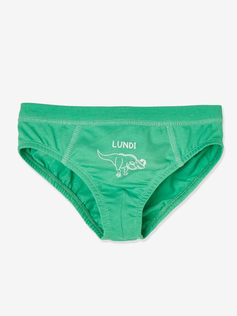 7erPack Jungen Slips, Dinos pack wochentage, Junge