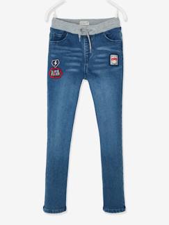 Warme Hosen-Jungen Jeans, Straight-Fit