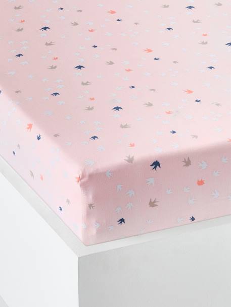 Drap Housse Bebe Baby Bird Rose Linge De Maison Et Decoration