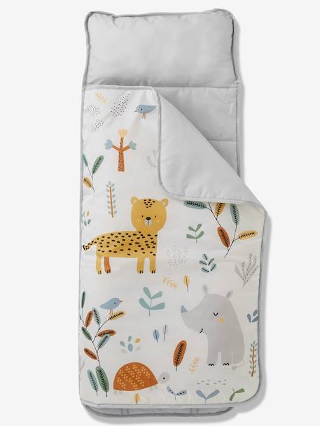 Sac De Couchage Enfant Vertbaudet - Imprimé Multicolore Coton Recyclé | 70x160cm Avec Pochon