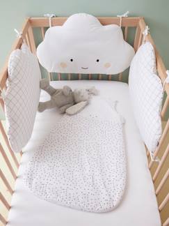 Linge de maison et décoration-Linge de lit bébé-Tour de lit-Tour de lit modulable NUAGE D'ETOILES