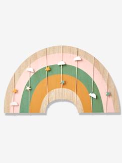 Schreibtischecke-Kinderzimmer Pinnwand „Regenbogen“