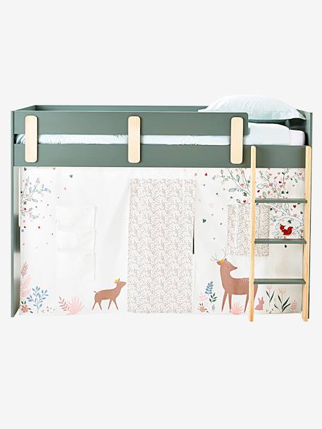 Tente De Lit Reversible Foret Enchantee Blanc Chambre Et Rangement Tente De Lit Reversible Foret Enchantee Blanc Chambre Et Rangement