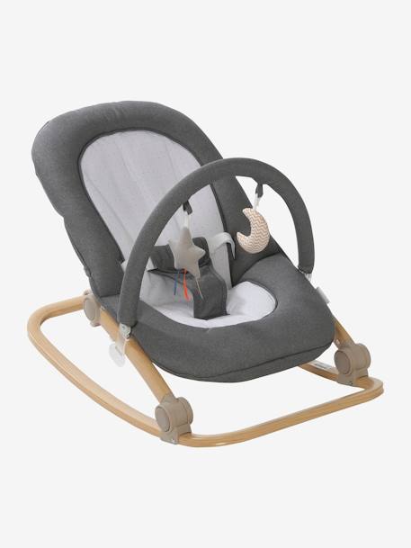 Transat Avec Arche Babydream Gris Blanc Puericulture