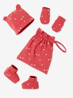 Baby-Accessoires-Mütze, Schal, Handschuhe-Baby-Set: Mütze, Socken und Handschuhe