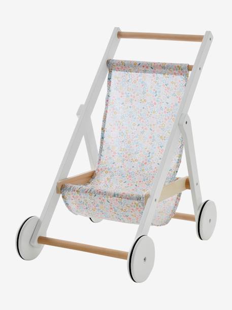 Table à Langer Poupée VERTBAUDET - En Bois FSC, Blanc, Avec Étagères, Pour Jeu D'Imitation Dès 3 Ans