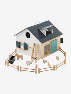 Spielzeug-Nachahmungsspiele-Bauernhof, Holz FSC®