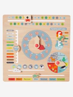 Spielzeug-Holz-Spieluhr mit Kalender für Kinder