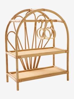 Armoire poupon en rotin