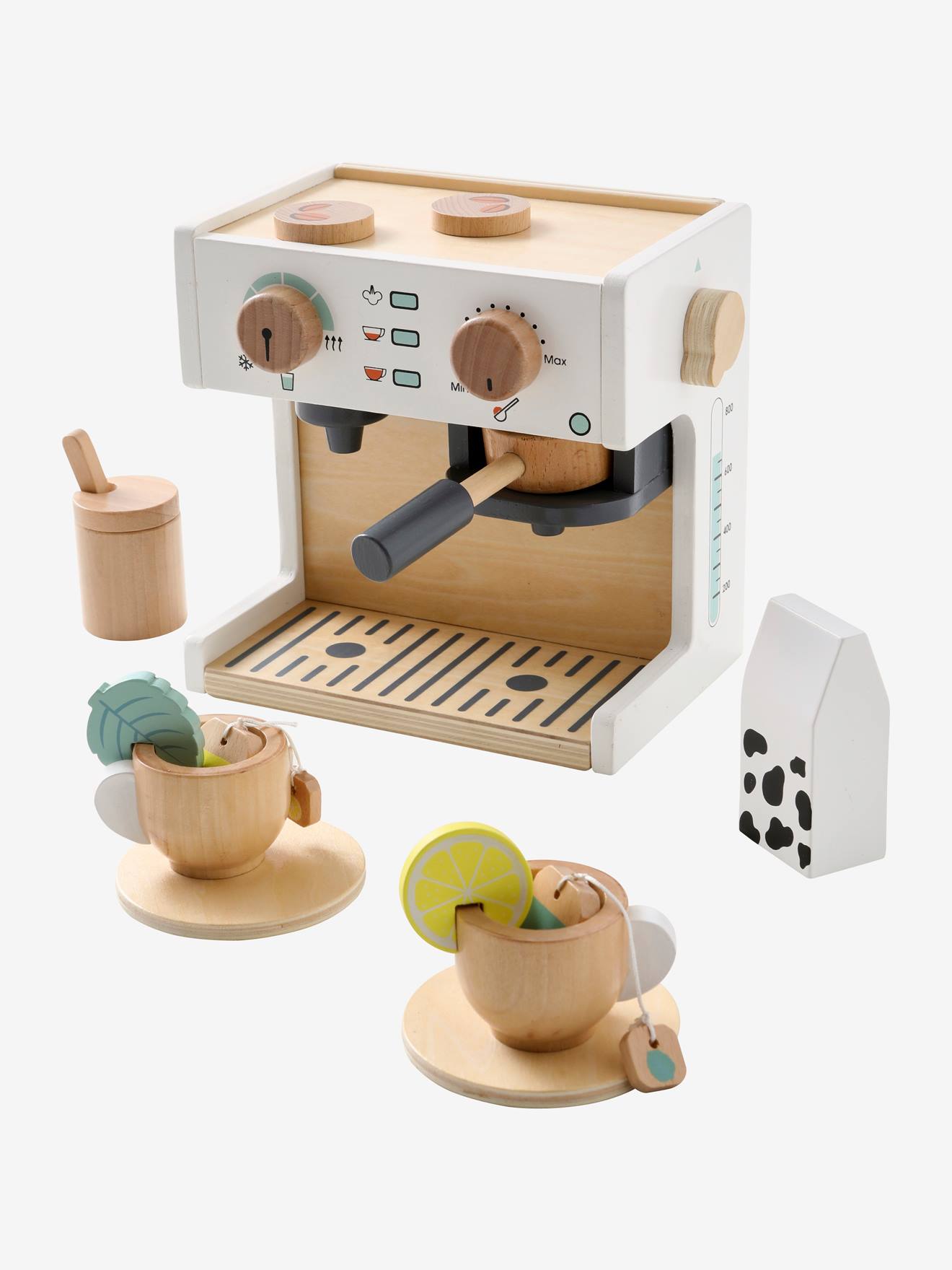 B. toys – Cafetière jouet pour enfants – Machine à café en bois