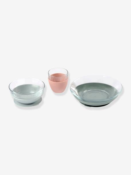 Coffret Repas En Verre Beaba Vert Puericulture Coffret Repas En Verre Beaba Vert Puericulture