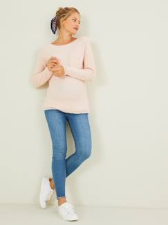 Hosen-7/8 Slim-Fit-Jeans für die Schwangerschaft