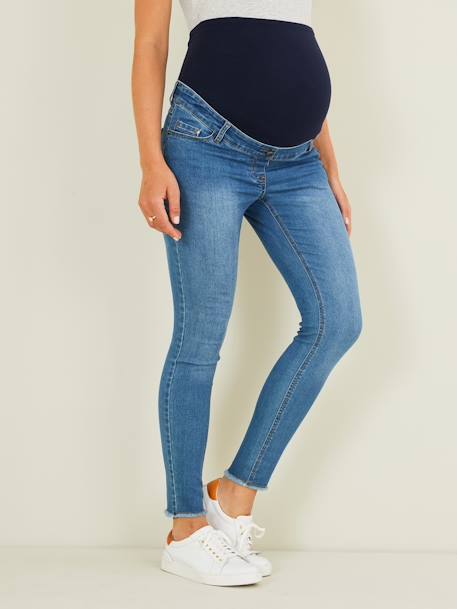 7/8 Slim-Fit-Jeans für die Schwangerschaft BLUE STONE+dark blue 