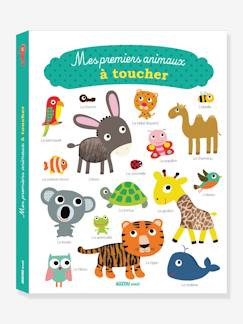 Spielzeug-Bücher (französisch)-Bilderbücher und Stoffbücher-Französischsprachiges Fühlbuch „Mes premiers animaux à toucher“ AUZOU