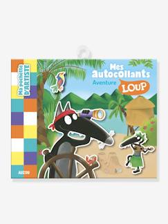 Spielzeug-Bücher (französisch)-Aktivitäten-Buch "Sticker Aventure Loup"