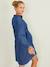 Umstandskleid aus leichtem Denim blue stone 