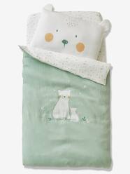 Drap Housse Bebe En Gaze De Coton My Little Bear Ivoire Multicolore Linge De Maison Et Decoration