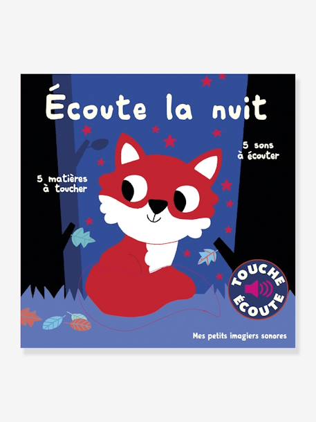 Livre Sonore Et Tactile Ecoute La Nuit Gallimard Jeunesse Bleu Jouet