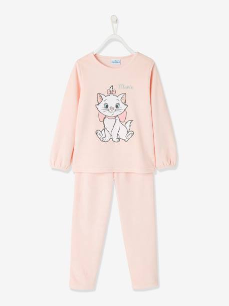 Pyjama Velours Fille Disney Aristochats Lait Fraise Fille