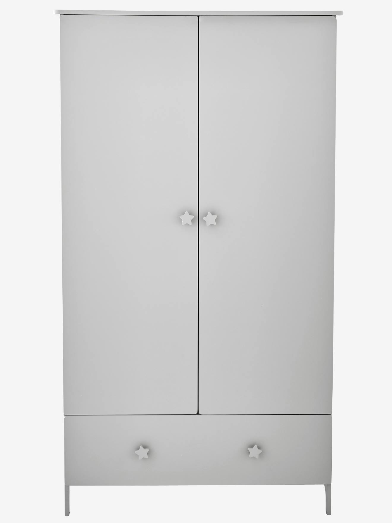 Armoire 2 Portes Ligne Sirius Blanc Chambre Et Rangement