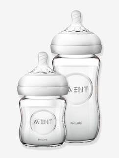 -Neugeborenen-Set - 2 Glasfläschchen (125 ml+240 ml) Philips AVENT Natural