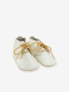 Chaussures-Chaussures bébé 16-26-Chaussons-Chaussons en cuir Soft Soles BOBUX