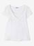 Lot de 2 T-shirts cache-coeur grossesse et allaitement LOT MARINE/GRIS+noir 