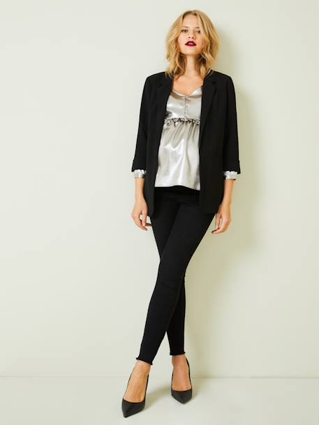 Festliche Umstandsbluse / Stillbluse goldfarben 