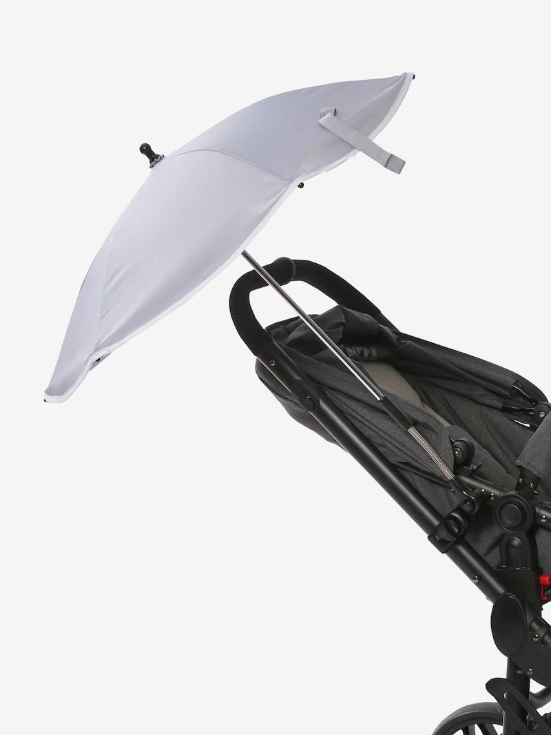 UniversalSonnenschirm für Kinderwagen grau, Babyartikel