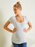 Lot de 2 T-shirts cache-coeur grossesse et allaitement LOT MARINE/GRIS+noir 