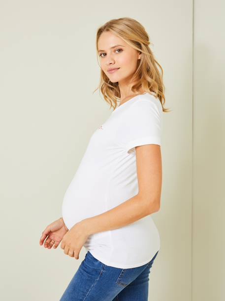 T-shirt maman à personnaliser blanc 