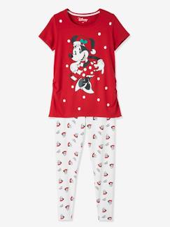Umstandsmode-Pyjama, Homewear-Umstandsschlafanzug Disney MINNIE MAUS, Weihnachten