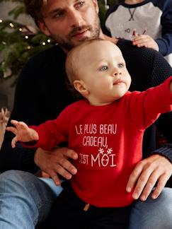 Baby-Pullover, Strickjacke, Sweatshirt-Jungen Weihnachts-Sweatshirt mit Message