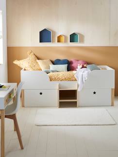 Chambre et rangement-Chambre-Lit bébé, lit enfant-Lit en hauteur avec rangements GRANDE OURSE