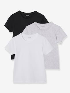 Garçon-Sous-vêtement-T-shirt-Lot de 3 T-shirts garçon manches courtes Oeko-Tex®