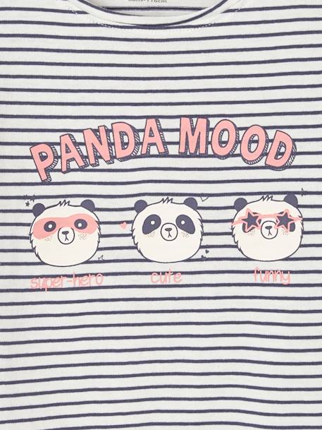 Lot pyjama + pyjashort panda lot ivoire 