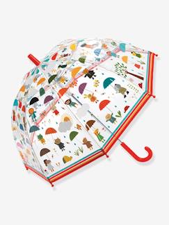 Mädchen-Accessoires-Lustig bedruckter Regenschirm DJECO