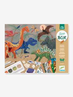 Jouet-Activités artistiques-Coffret le Monde des dinosaures DJECO