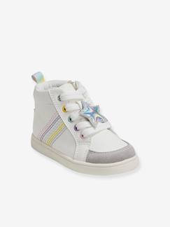 Pastellfarben-Mädchen Baby Sneakers, Schnürung