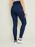 Tregging de grossesse sans couture effet jean denim brut+Denim clair+gris 