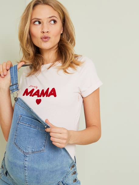 Latz-Jeans für die Schwangerschaft DENIM+DOUBLE STONE 