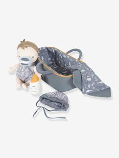 Jouet-Premier âge-Doudous et jouets en tissu-Poupon LITTLE DUTCH Bébé Jim et ses accessoires