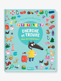 Spielzeug-Bücher (französisch)-Französischsprachiges Aktivitätenbuch  " Cherche et trouve P'tit Loup Vive les vacances