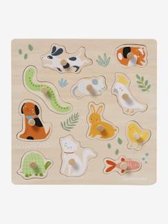 Lernspiele-Holzpuzzle Tiere, Holz FSC®