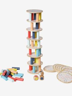 Jouet-Jeux de société-Jeu d'équilibre des cylindres en bois FSC®