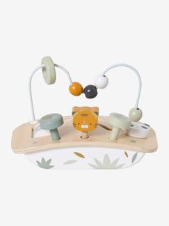 Spielzeug-Erstes Spielzeug-Erstes Lernspielzeug-Baby Mini-Spieltisch „Pandafreunde“ - Holz, FSC®