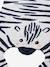 Kinderzimmer Teppich „Zebra“ WEISS/SCHWARZ 