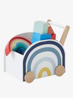 Kleiner Matrose Leon-Fahrbare Spielzeugkiste „Regenbogen“