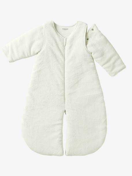 Gigoteuse microfibre idéal pour la voiture Ecru+Taupe+Violet 