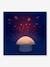Veilleuse musicale et projecteur d’étoiles PABOBO Champignon BLEU+ROSE 